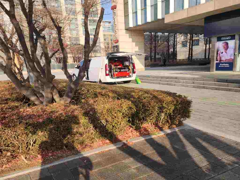 대학동 상가 건물 고압세척 출동